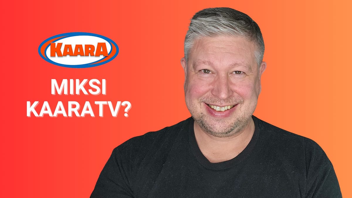 Miksi teen tällaista autosisältöä – ja miksi pyydän sinua tukemaan sitä?