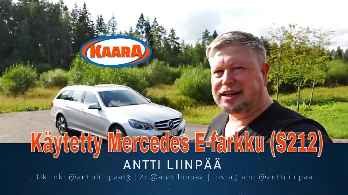 Koeajo: käytetty Mercedes-Benz E-sarjan farmari (S212, 2013) – tilaa, laatua ja realistinen ostajan muistilista