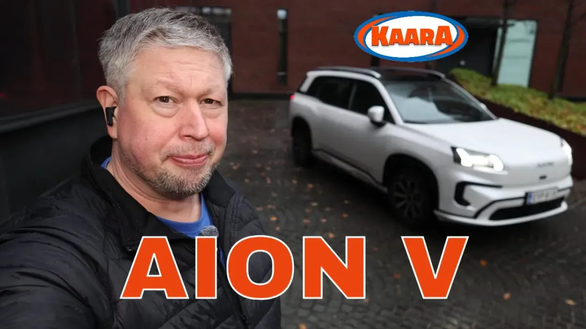 Koeajo: Aion V – kiinalainen sähköauto, joka yllättää laadullaan ja mukavuudellaan