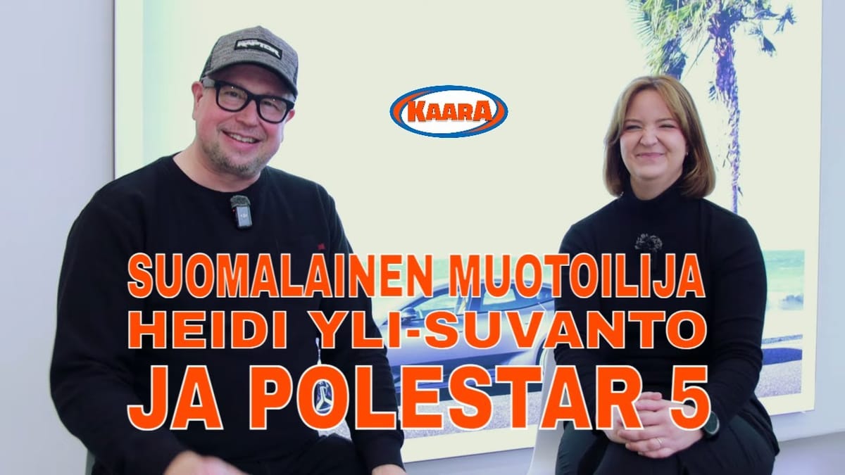 Polestar 5 ja suomalainen muotoilija Heidi Yli-Suvanto – uuden aikakauden sähköinen GT syntyy intohimosta ja rohkeasta designista