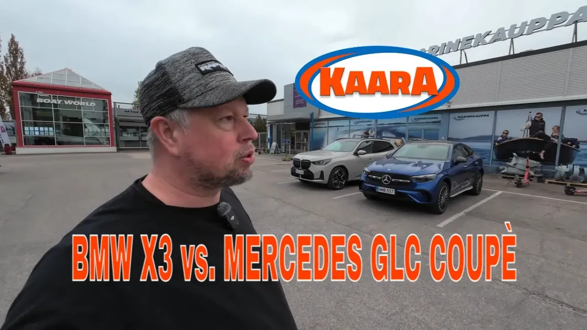 Vertailu: BMW X3 vs. Mercedes-Benz GLC Coupé (2025)