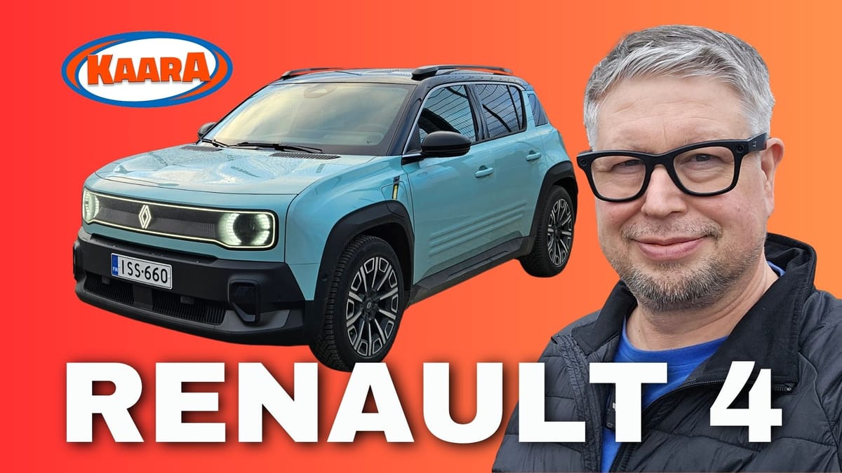 Renault 4 E-Tech Electric: Moderni "Tipparellu" on perheen pehmeä sähköuutuus