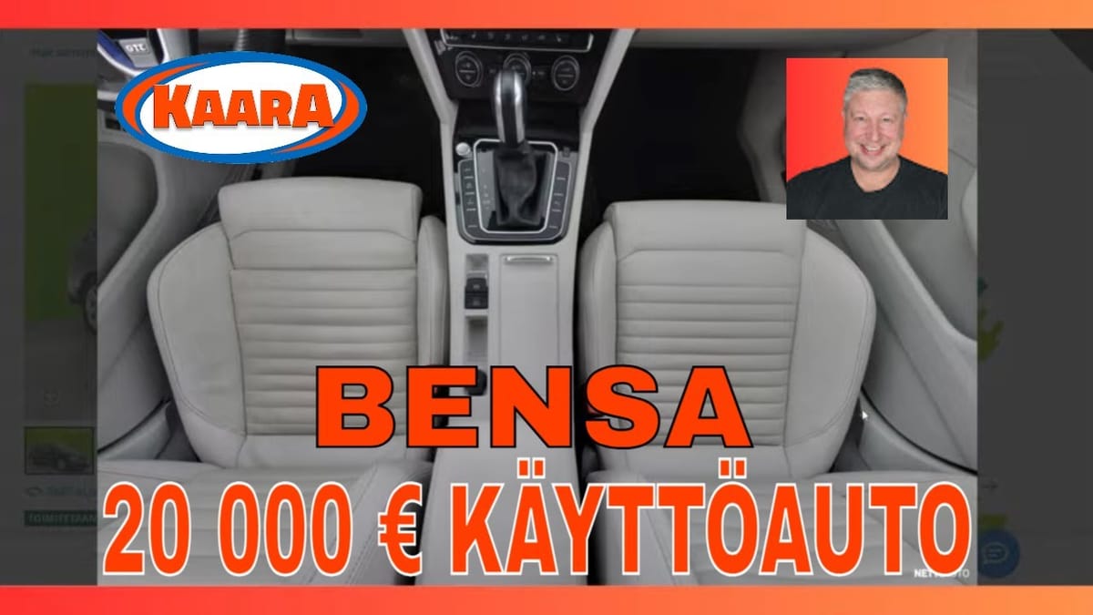 Minkä ostaisin: Bensakäyttöinen käyttöauto 20 000 eurolla