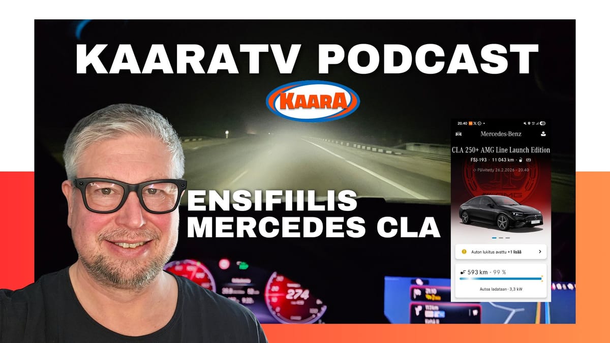 Ensifiilis: Mercedes-Benz CLA 250+ (2026) – Sähköinen täsmäisku Teslan tontille?
