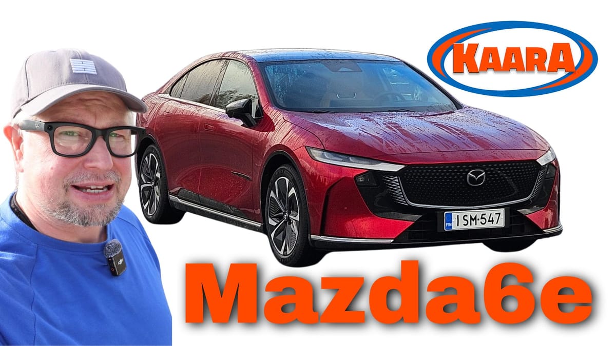 Mazda 6e: Hiljaista tyylikkyyttä ja uusi luku legendan tarinaan