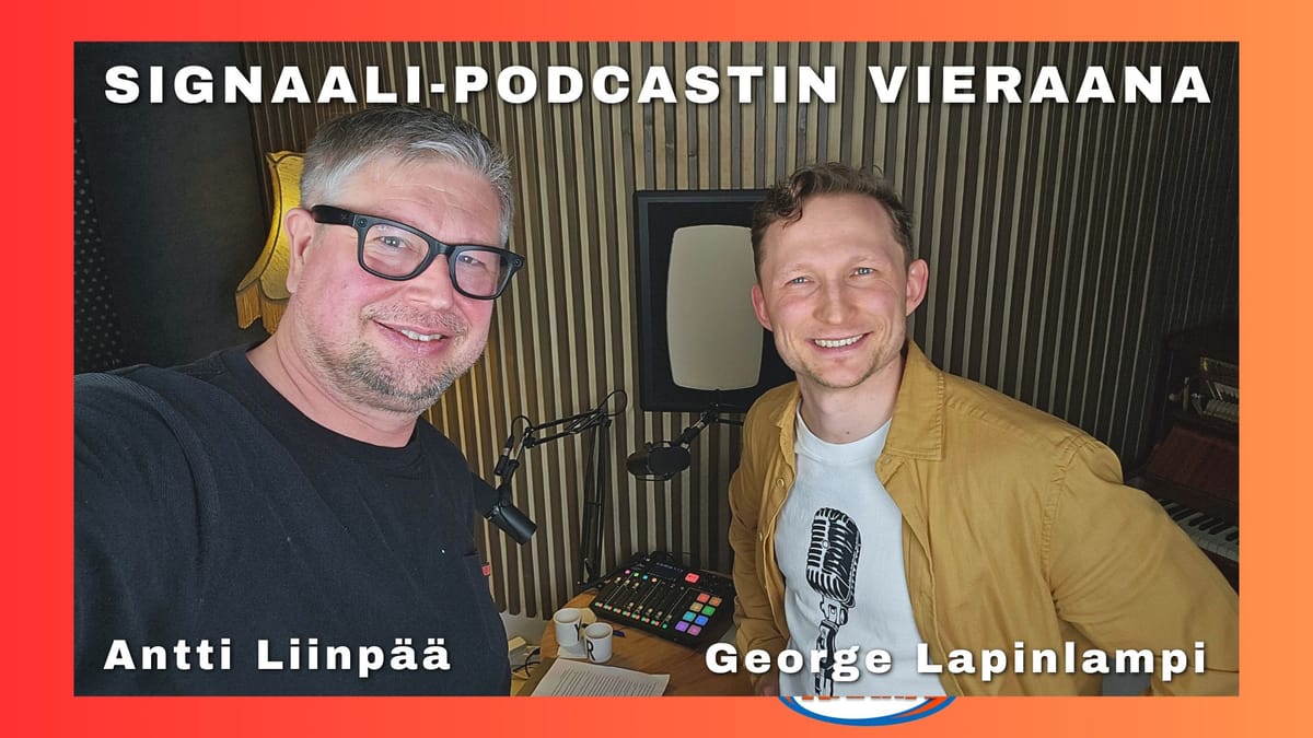 Miksi autoista tuli 50 tonnin tietokoneita? KaaraTV:n Antti Liinpää vieraana Signaali-podcastissa