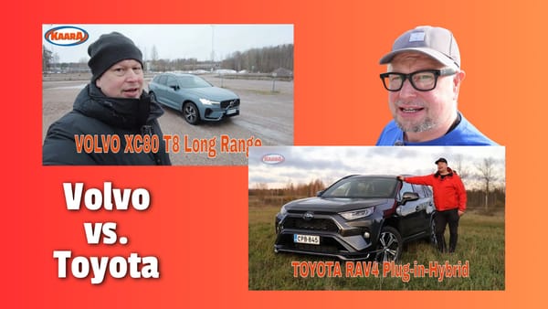 Volvo XC60 T8 Long Range vs. Toyota RAV4 Plug-in Hybrid – kumpi on parempi käytetty lataushybridi?