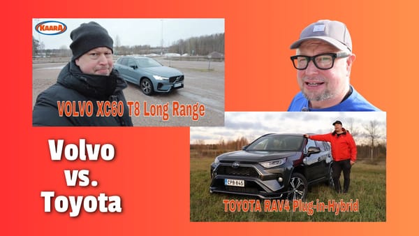 Volvo XC60 T8 Long Range vs. Toyota RAV4 Plug-in Hybrid – kumpi on parempi käytetty lataushybridi?
