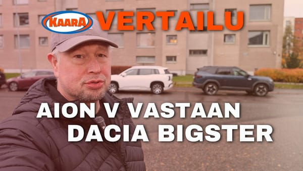 Vertailu: Aion V vs. Dacia Bigster – järkiauton ja sähköuutuuden kaksintaistelu