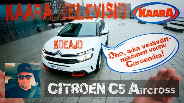 Koeajo: Citroën C5 Aircross 2020 tarjoaa ilmatyynymaista mukavuutta ja ranskalaista persoonallisuutta