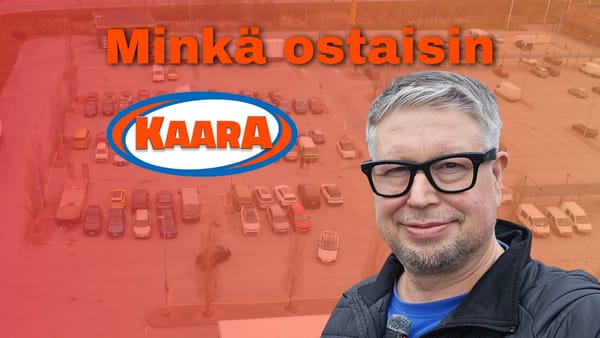 Luotettava auto pitkälle kuljettajalle 5000–7000 eurolla? Tässä KaaraTV:n täsmävinkit 195-senttiselle kuskille