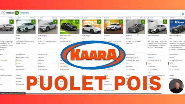 Puolet pois – mitä saa kun yli 100 000 euron Mercedes-Benz GLC Coupé 400e:n hinnasta napsaistaan puolet pois?