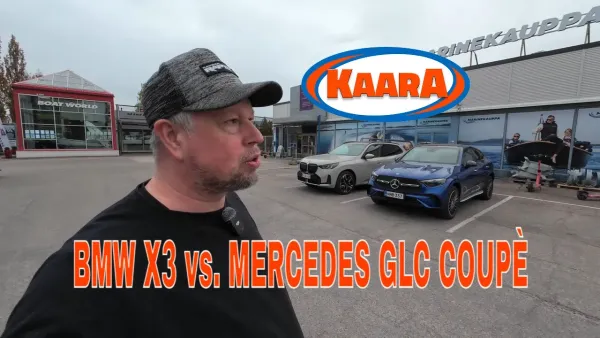 Vertailu: BMW X3 vs. Mercedes-Benz GLC Coupé (2025)