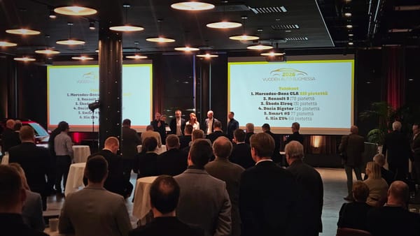 Murskavoitto: Mercedes-Benz CLA on Vuoden Auto Suomessa 2026