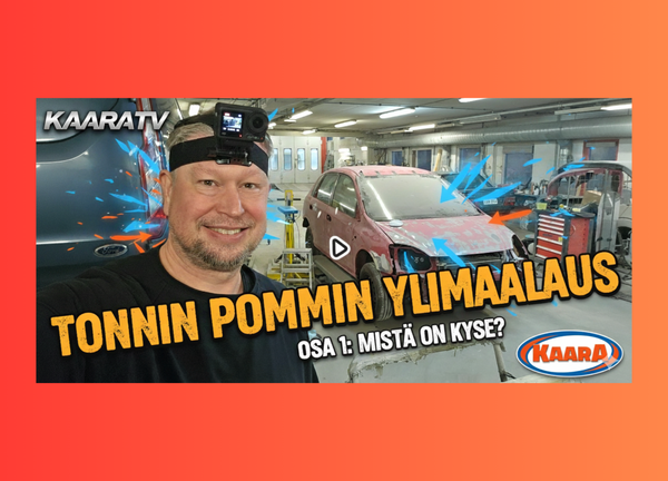 PELASTUSOPERAATIO: Tonnin pommin uusi elämä: Osa 1 – Punaisen Hondan ylimaalausprojekti alkaa