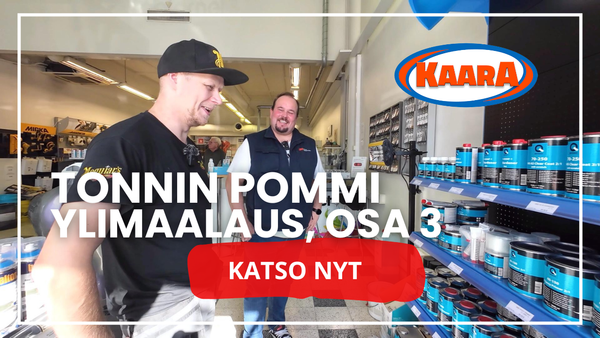 Auton ylimaalaus harrastajapohjalta: Osa 3 – Maalarin ostoslista ja ammattilaisten salaisuudet