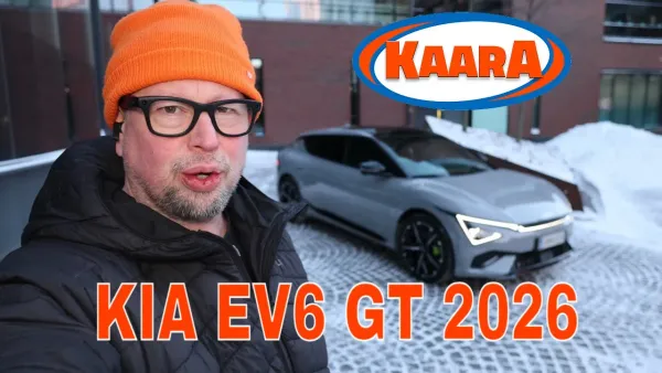 Osto-opas & koeajo: Uudistunut Kia EV6 GT 2026 – 650 hevosvoiman sähköinen elämys