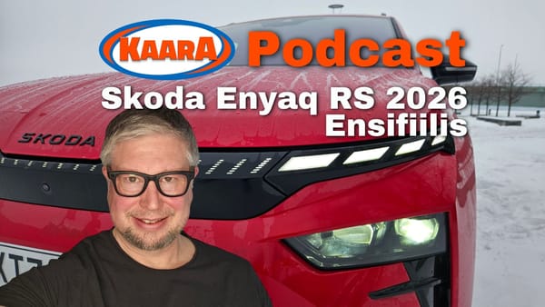 Ensifiilis: Uudistunut Škoda Enyaq RS 2026 – Lisää tehoa, tyyliä ja älyä kestosuosikkiin