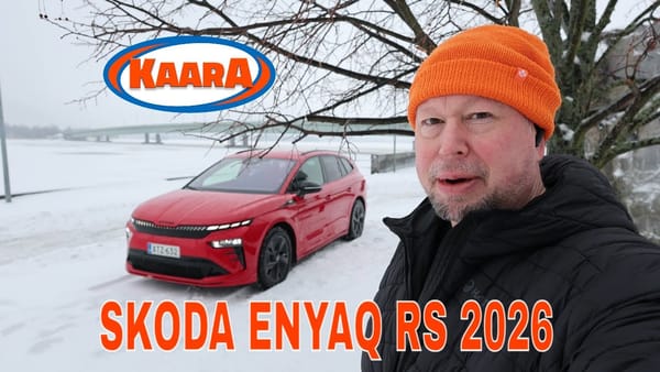 Osto-opas: Skoda Enyaq RS 2026 – Isän uusiutunut leikkikalu sähköajalla
