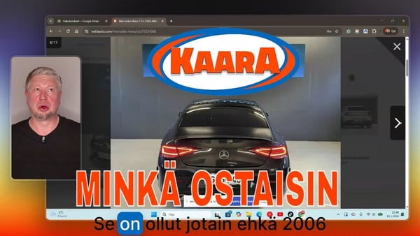 Diesel-auton osto 50 000 eurolla: Onko järkeä vai pelkkää tunnetta?