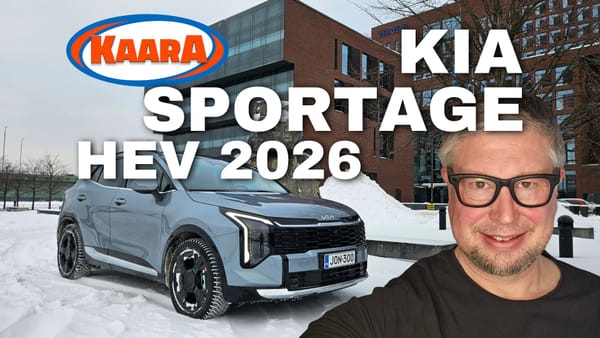 Koeajo: Uudistunut Kia Sportage HEV 2026 – Mukavuutta, luonnon ääniä ja pientä ”vauhtia ja vaarallisia tilanteita” -vibaa