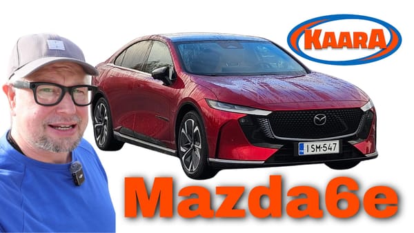 Mazda 6e: Hiljaista tyylikkyyttä ja uusi luku legendan tarinaan